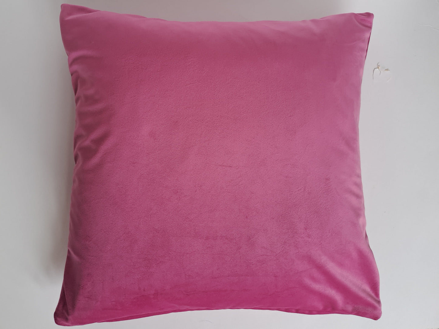 Plain velvet cushion –Selection of colours, velvet cover, filled cushion in rich jewel colours