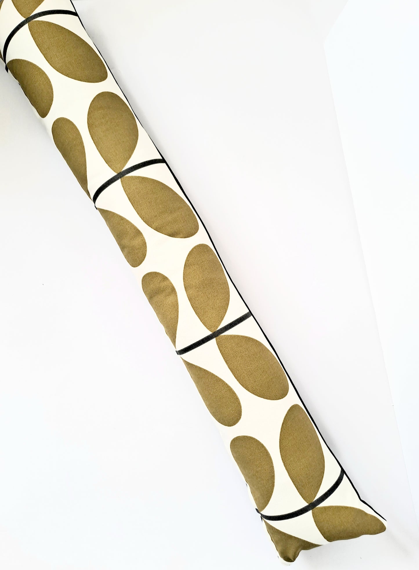 Large stem draught excluder in olive