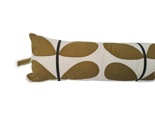 Large stem draught excluder in olive